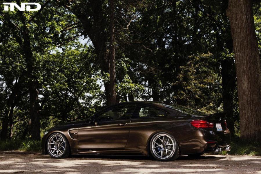 BMW M4 Coupe Pyrite Brown by IND 2015 года  (фото 6 из 14)